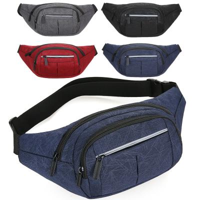 China Fashion Sports Waist Running Bag For Women Men Waterproof Comfortable Gym Fanny Bag Safty Reflective Tape Phone Case Recycling Running Belt for sale