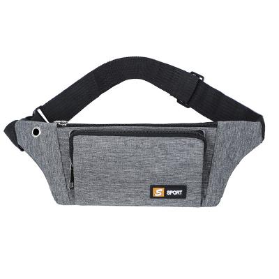 China Fanny Belt Outdoor Fashion Men Shoulder Bag Travel Phone Bag Canvas Large Phone Purse Package Waist Bag Fashion Belt Bag Casual Pocket Women for sale