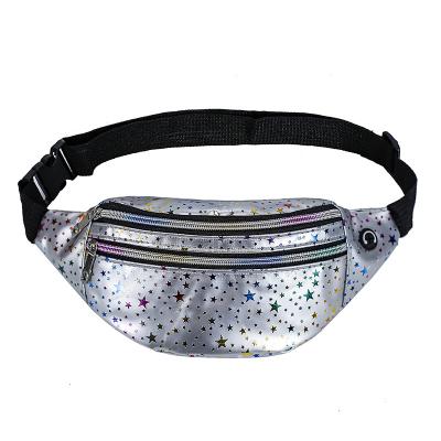 China Fashion Fanny Pack Colorful Waterproof Women Large Star Laser Size Standard Multifunctional Bags For Ladies for sale