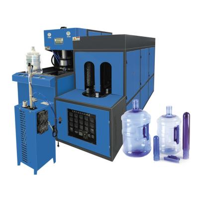 China Bottle 5 Gallon Semi Automatic Pet Bottle Blowing Machine for sale