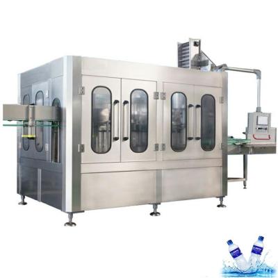 China Beverage Automatic 3 In 1 Soda Water Bottle Liquid Washing Filling Capping Machine for sale