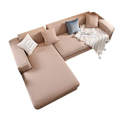 China Modern Nordic Light Luxury Gold Needle Jacquard Thicken Sofa Cover Sofa Cover High Elastic Full for sale