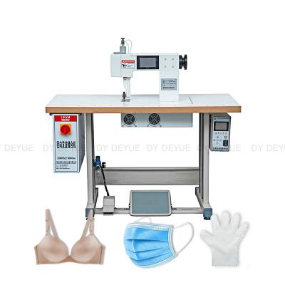 China Dy Frequency 1000W 20KHZ Multifunction Adjustable Radial Vibration Underwear Ultrasonic Fabric Dy Making Machine With HMI Touch Screen For Sale for sale