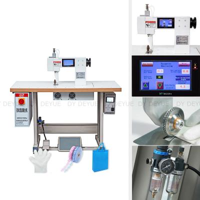 China Multifunctional Ultrasonic Tissue Dy Easy Operate 1000W 20KHZ Vibration Apparel Accessories Radial Developing Machine With Customized Horn for sale