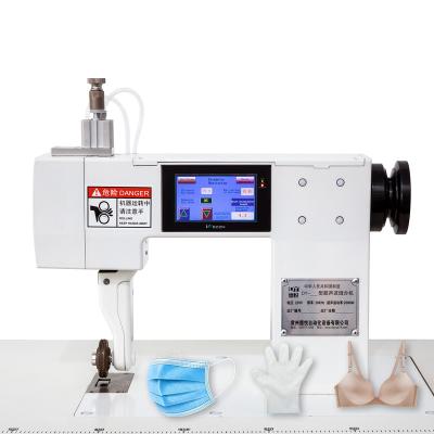 China Ultrasonic Ultrasonic Nonwoven Fabric Lace Seam Weld Sealing Machine for sale