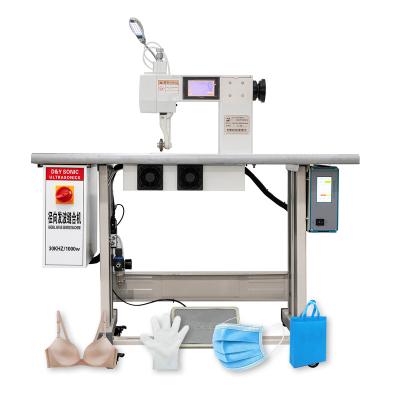 China Ultrasonic Cloth Daily Use KN95 Face Mask Making Machine 3ply Designer Protective Facemask Disposable Face Mask Making Machine for sale