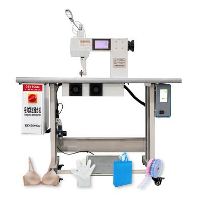 China Fabric Ultrasonic Laser Cut One Piece Traceless Underwear Panties Making Machine for sale