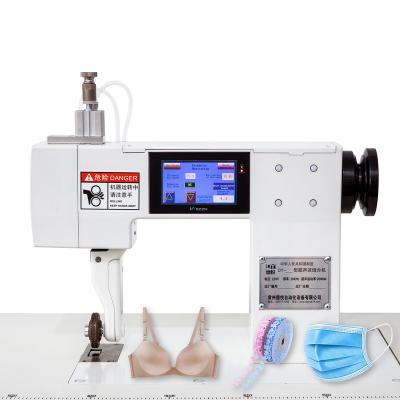 China Ultrasonic Cloth Lace Machine Textile Machine Ultrasonic Welding Sewing Machine For Cloth for sale