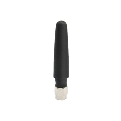 China 2.4G/5.8G 3cm small straight chili external antenna, SMA gold male/2.4G/5.8G female connector for sale