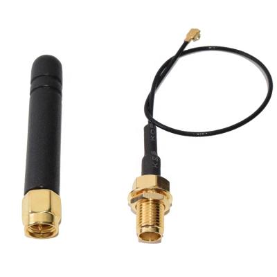 China High Quality 50mm 315Mhz Mini Whip Antenna + SMA Female To IPEX RG113 315Mhz Coaxial Cable Antenna for sale