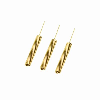 China Solder 315Mhz Copper Internal Spring Coil Helical Copper Antenna for sale