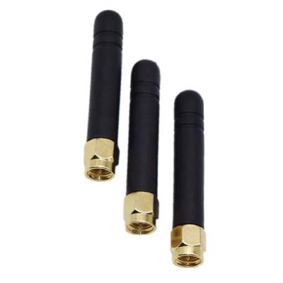 China 868/900/915Mhz 2G 3G mini omni directional whip antenna with SMA pigtail cable 3G antenna for sale