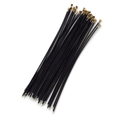 China RF device coaxial cable RG81 pigtail adapter wire 0.81mm MHF4 wire to solder length 10cm/15cm/customized for gps antenna wifi antenna for sale