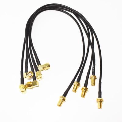 China RF Device SMA Female To SMA Male Pigtail Cable RG174 40cm For Huawei WiFi 3G 4G LTE Antenna Converter for sale