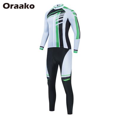 China Breathable High Quality Adult Cycling Jersey Clothes Bike Mountain Road Long Sleeve Riding Clothing Set Breathable Sports Wear for sale