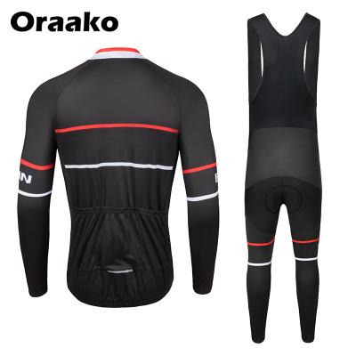 China Breathable Quick Dry Men's Tank Top Cycling Long Sleeve Clothing Set For Cycling Bike Sports Riding Wear for sale