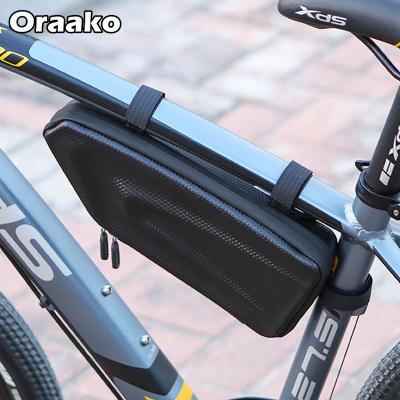 China Large Waterproof Storage Bag Waterproof Accessories Bike Tube Bag Recycling Road Bike Triangle Frame Bag for sale