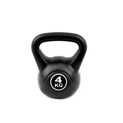 China Wholesale Anti-slip Fitness Equipment Home Kettlebell PE Sand Kettle Training Bell for sale