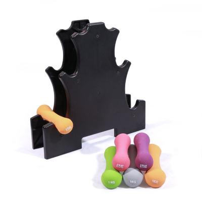 China Colorful Gym Weights Bodybuilding Diving Dumbbell 0.5kg 3.5kg 5kg 10kg Neoprene Coated Dumbbell Fitness Equipment Dumbbells for sale