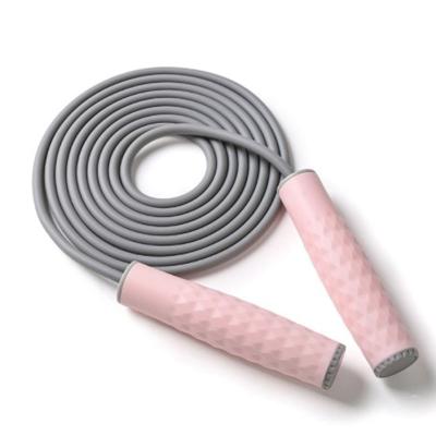 China High Quality Silicone Jump Rope Smart Jump Rope Counter Adjustable for sale