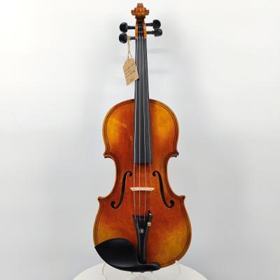 China Nice Rise Student Violin Best Quality Master Professional Advanced Color Advance Handmade Violin With 4/4 Cut Out Patterns for sale