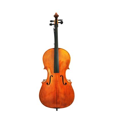 China Pure Solid Wood Matte Cello With 4/4, 3/4, 1/2,1/4, 1/8,1/10 Best Antique Handmade Cheap Flawless for sale