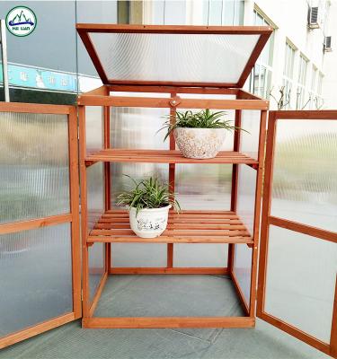 China Easily Assembled Sell Wooden Furniture Greenhouse For Plant Breeding for sale