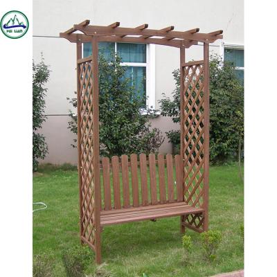 China New Design Garden Furniture Easily Assembled Wooden Pergola And Arch for sale