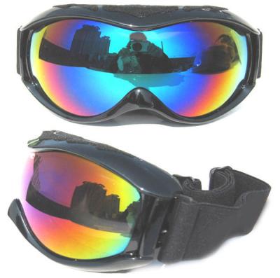 China Bicolor frame Custom Ski Goggles for climb,riding sports, Anti-fog snow goggle BP-1011 for sale