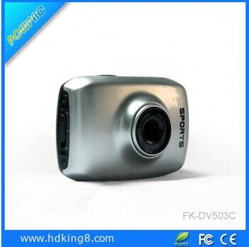 China High-Definition waterdichte helmcamera met het 2.0 Aanrakingsscherm - BR-Kaartgroef, USB-Stop en Mic Te koop