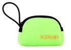 China Promotional Waterproof Light green Mini Key Neoprene Pouches,  Coin and Card pouch for sale