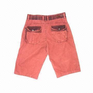 China Custom Clothing  Brand Windsurf Board Men Ruffle Red Shorts for sale