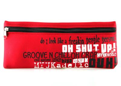 China Professional aangepaste Multi functie neopreen potlood Pouch School potlood geval voor kinderen Te koop