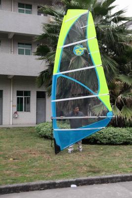 China Durable Dacron Wind Surf Sail Smooth 6.0 5 Batten , Easy Handle Lightweight Sail for sale