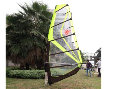 China Ultra Yelow 7.2 Wind Surf Sail Freeride 6-batten Fix Head Windsurfing Sail for sale