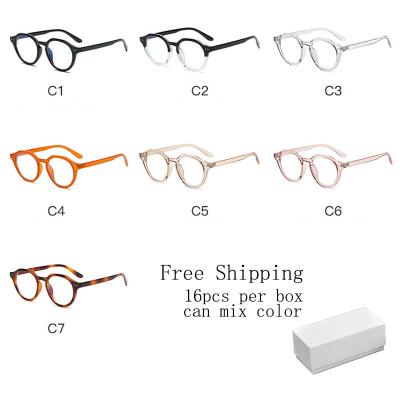 China FREE SHIPPING New Anti Computer Glasses 20pcs/Box Daily Blue Light Glass Eyewear Fashion Blue Light Frame for sale