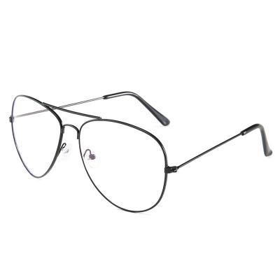 China Hot sale fashionable optical sight classic retro glasses shape men and women general sunglasses myopic glasses wholesale for sale