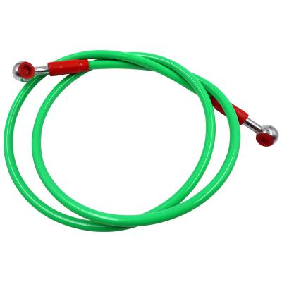 China Universal Motorcycle PTFE/Nylon & SUS304 Brake Oil Hose Line Line Stainless Steel Hydraulic Reinforced Braided Fit Atv Dirt Pipe for sale