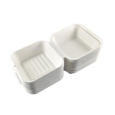 China Biodegradable Paper Box Fast Food Food Packaging Biodegradable Take Out Boxes for sale