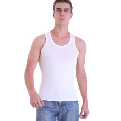 China New QUICK DRY Knit Tank Tops Custom Gym Muscle Bodybuilding Stringer Cutout Sporty Men's Tank Tops Workout for sale