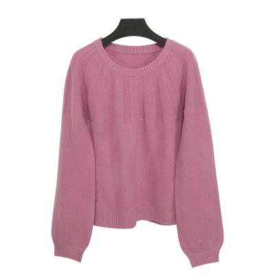 China Anti-wrinkle custom knit women mohair pullover sweater for girls for sale