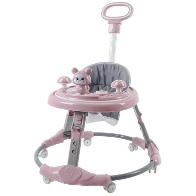 China Learn Newest Baby Walker Single Walker Fashion Multifunctional Rotating Walking Walker For Baby for sale