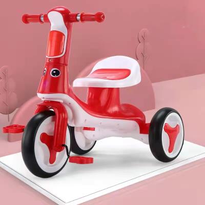 China Baby cool light nusic cheap tricycle kids mini tricycle wheel with light kids tricycle ride on toys for sale