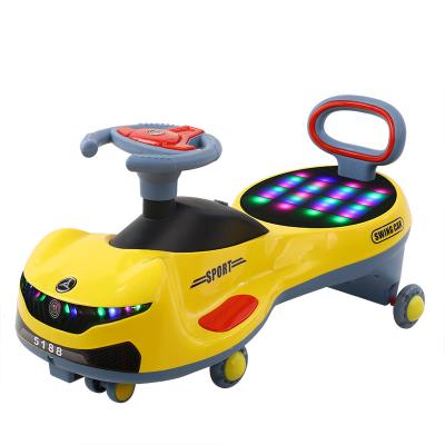 China 2021 Ride On Toy Baby Sliding Car/Best Quality Ride On Slide Swing Car/PU Wheels Child Outdoor Slide Car For 1-5 Years Kids for sale