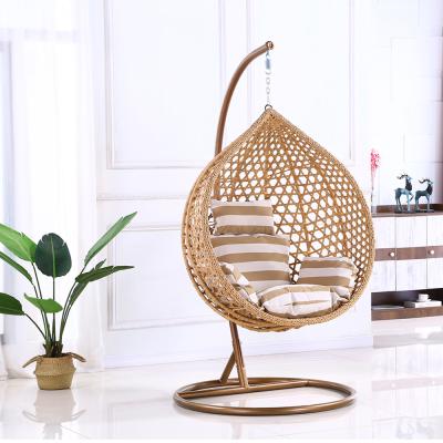 China Modern Swing Chair Porch Patio Steel Hanging Hammock with Stand for Indoor Outdoor Use for sale