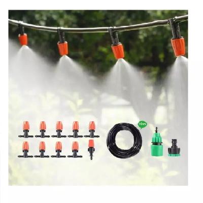 China Fine Mist Plant Drip Irrigation System Micro Drip Garden Watering Auto Pot For Growing Automatic Drip Irrigation Kit for sale