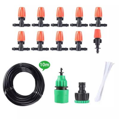 China DIY Fine Mist Drip Irrigation System Adjustable Micro Automatic Garden Irrigation Kits For Garden Irrigation for sale