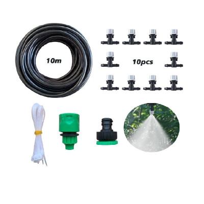 China Drip Irrigation Fixture Garden Irrigation System DIY Kit DIY Water Saving Irrigation Watering Equipment Set For Garden Greenhouse for sale