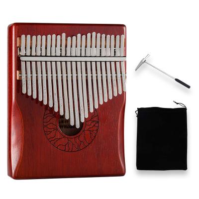 China Wholesale Wooden Musical Instrument Hluru Kalimba 21 Inch Piano Musical Instrument Key KHD21 Toy for sale