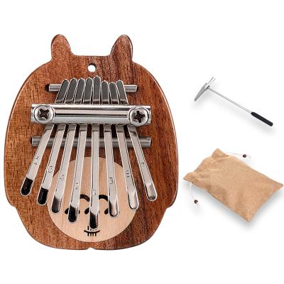 China Black Walnut Hluru Mini Kalimba Thumb Piano Maple Instrument 8 Keys KMLA8 for sale